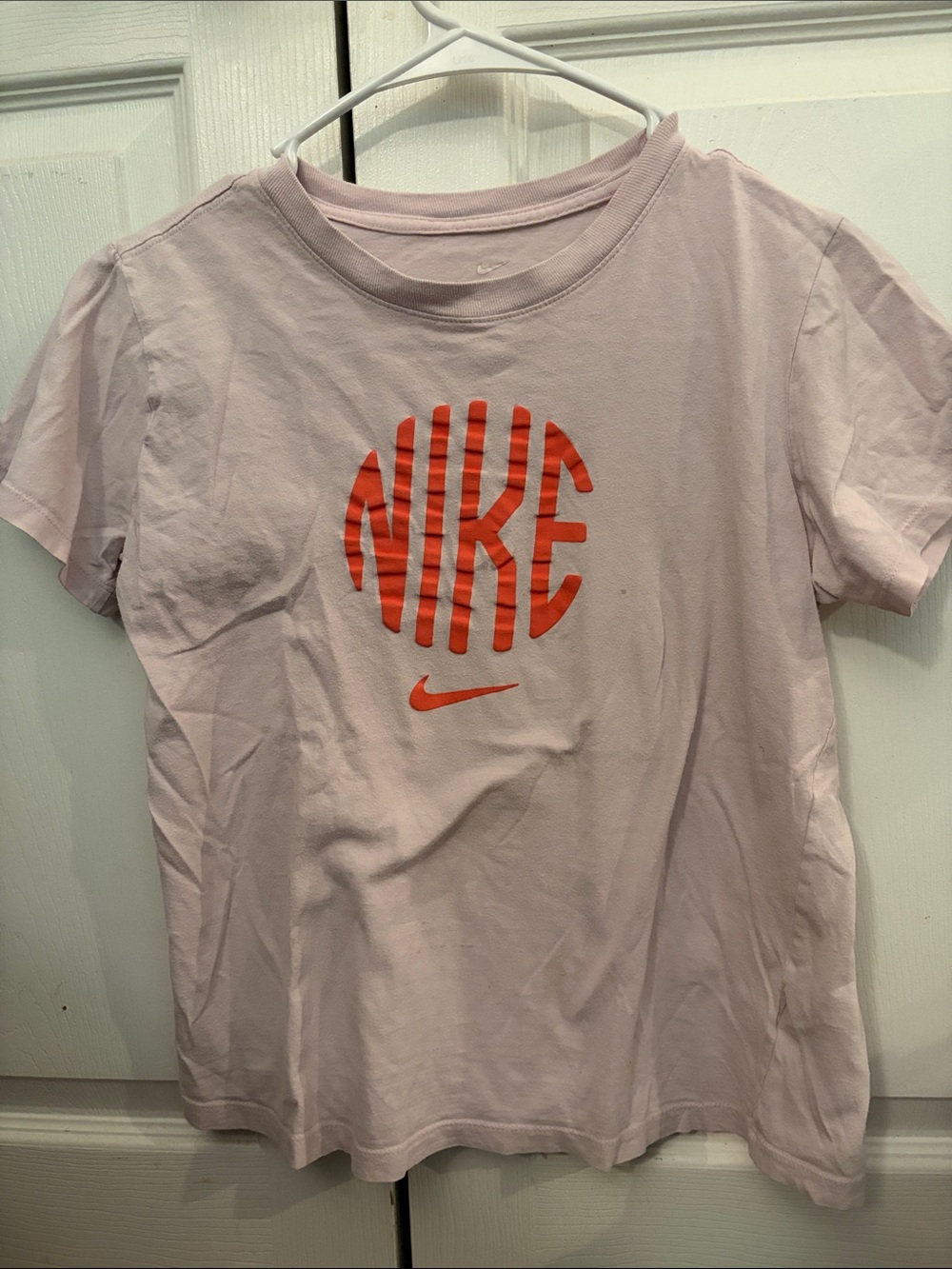 Nike Light Pink Tee with Logo